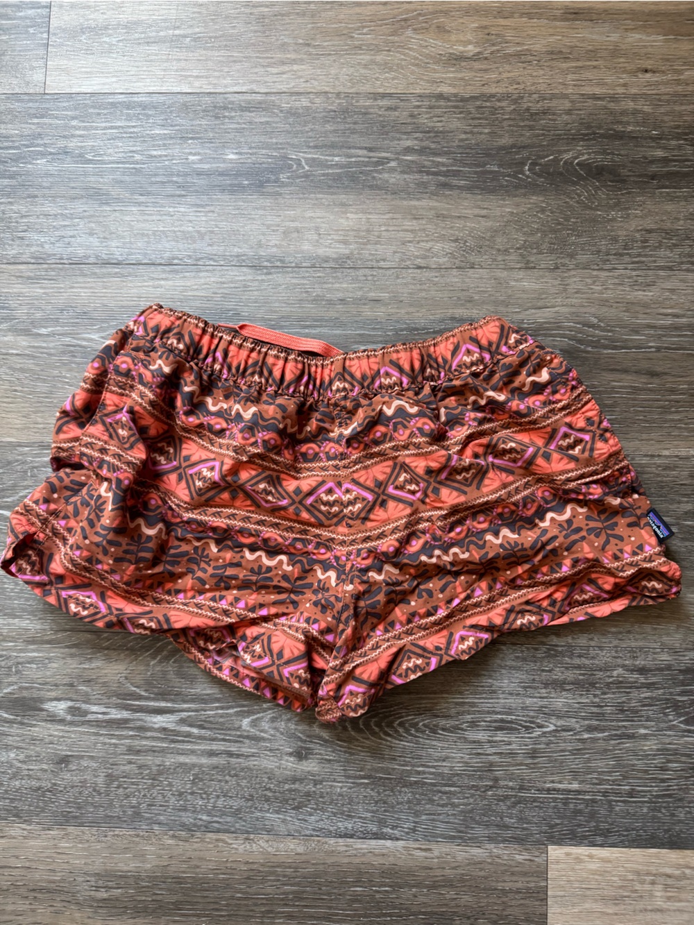 Patagonia Boho Print Baggies Sz M